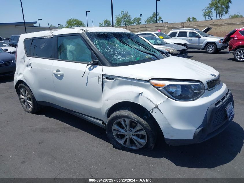 2014 Kia Soul + VIN: KNDJP3A52E7032913 Lot: 39429725