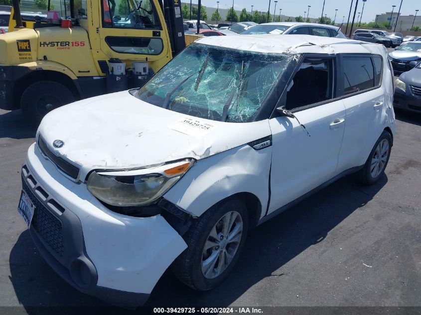 2014 Kia Soul + VIN: KNDJP3A52E7032913 Lot: 39429725