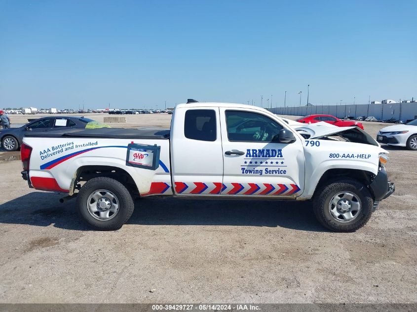 2020 Toyota Tacoma Sr VIN: 5TFRX5GN6LX165967 Lot: 39429727