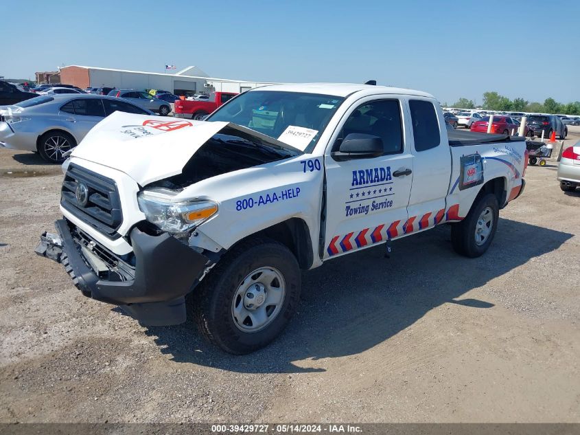 2020 Toyota Tacoma Sr VIN: 5TFRX5GN6LX165967 Lot: 39429727