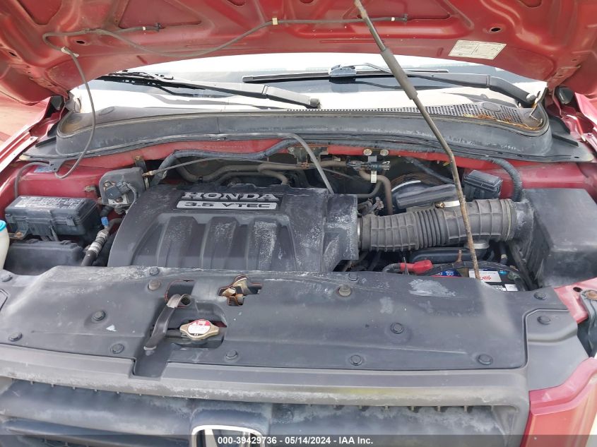 2005 Honda Pilot Ex-L VIN: 2HKYF18585H525082 Lot: 39429736