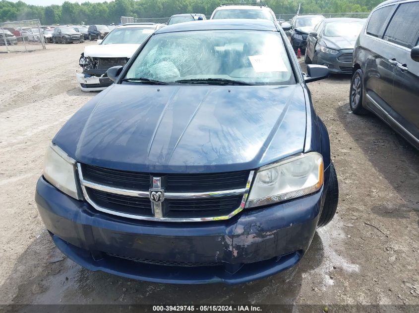 2008 Dodge Avenger Sxt VIN: 1B3LC56K58N656642 Lot: 39429745