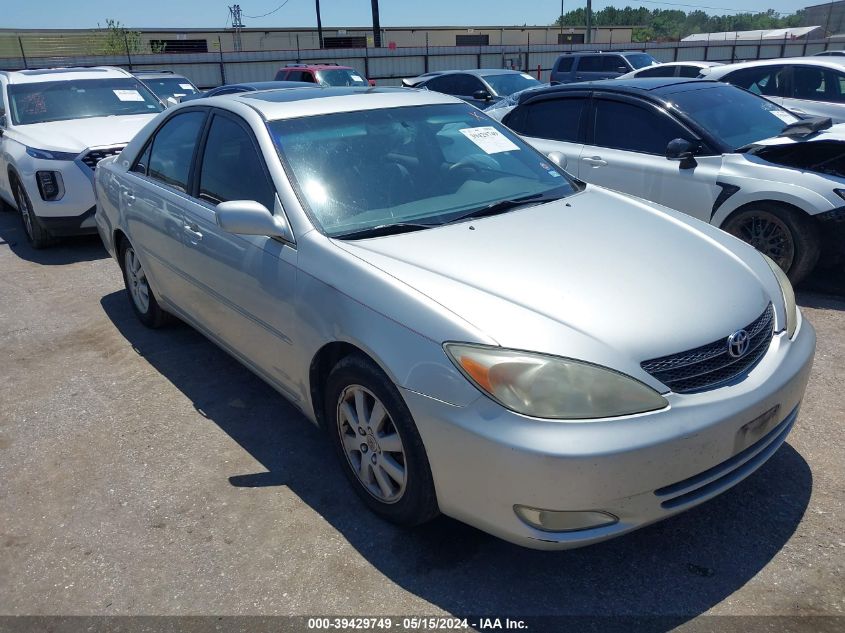 2003 Toyota Camry Le/Xle/Se VIN: 4T1BF32K63U550285 Lot: 39429749