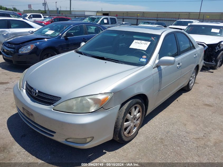 2003 Toyota Camry Le/Xle/Se VIN: 4T1BF32K63U550285 Lot: 39429749