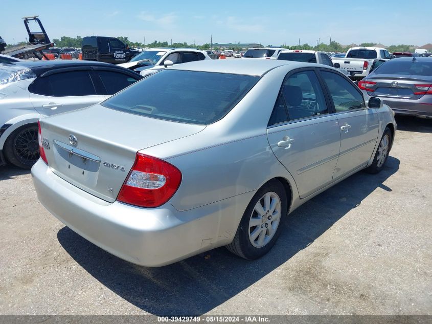 2003 Toyota Camry Le/Xle/Se VIN: 4T1BF32K63U550285 Lot: 39429749