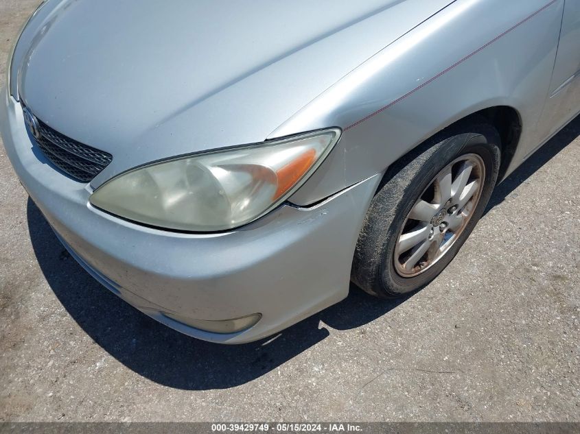 2003 Toyota Camry Le/Xle/Se VIN: 4T1BF32K63U550285 Lot: 39429749