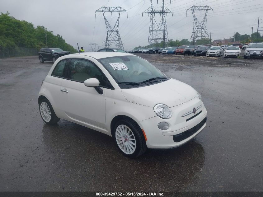 2013 Fiat 500 Pop VIN: 3C3CFFAR8DT743420 Lot: 39429752