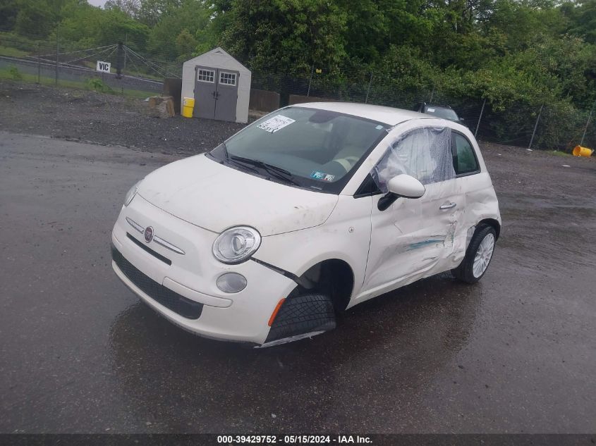 2013 Fiat 500 Pop VIN: 3C3CFFAR8DT743420 Lot: 39429752