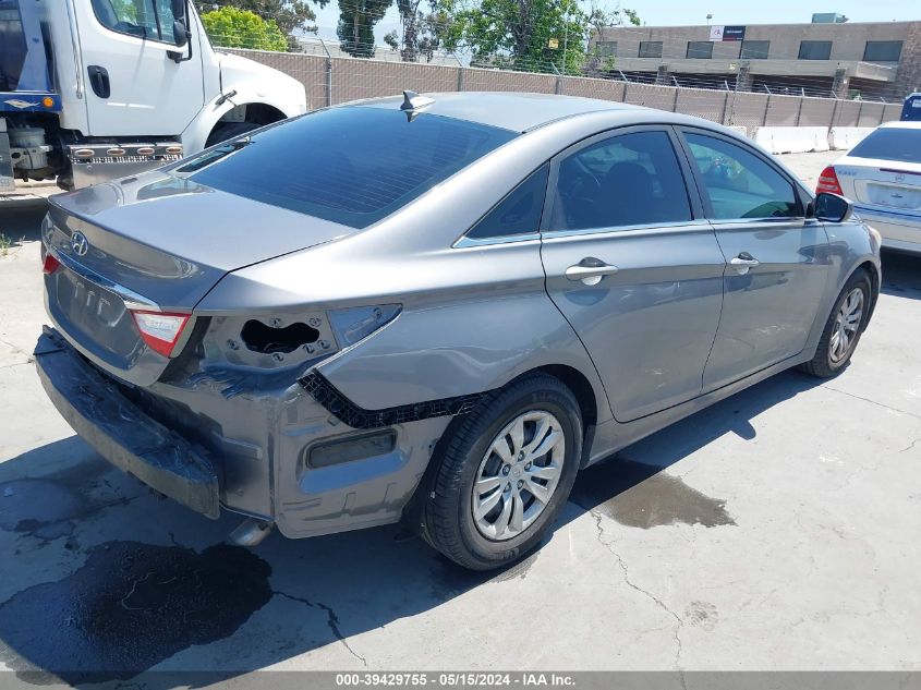 2013 Hyundai Sonata Gls VIN: 5NPEB4AC6DH544687 Lot: 39429755