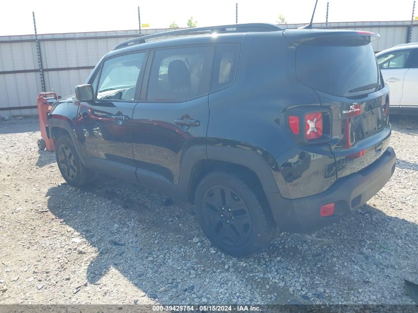 2018 Jeep Renegade Upland Edition 4X4 VIN: ZACCJBAB2JPH44247 Lot: 39429754