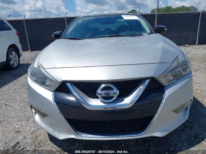 2017 Nissan Maxima 3.5 Sl VIN: 1N4AA6AP8HC407340 Lot: 39429757