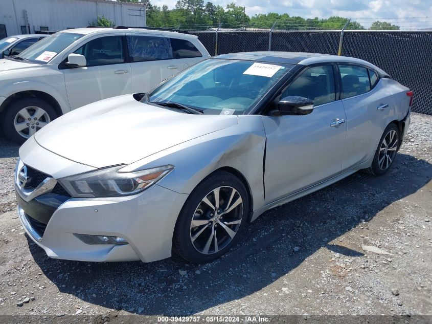 2017 Nissan Maxima 3.5 Sl VIN: 1N4AA6AP8HC407340 Lot: 39429757