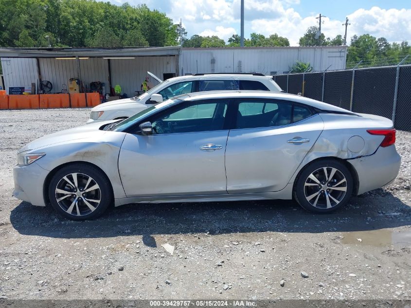 2017 Nissan Maxima 3.5 Sl VIN: 1N4AA6AP8HC407340 Lot: 39429757