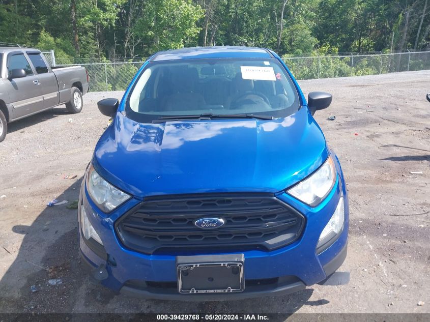 2018 Ford Ecosport S VIN: MAJ3P1REXJC172958 Lot: 39429768