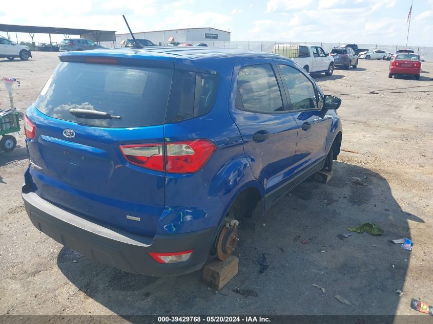 2018 Ford Ecosport S VIN: MAJ3P1REXJC172958 Lot: 39429768