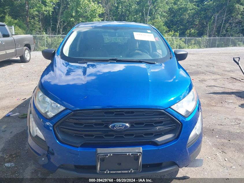 2018 Ford Ecosport S VIN: MAJ3P1REXJC172958 Lot: 39429768