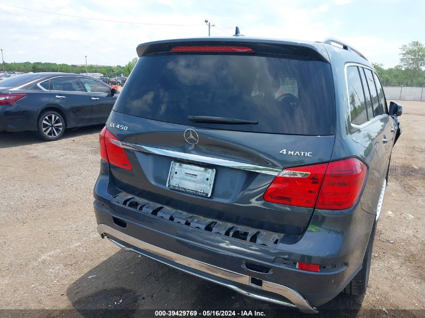 2015 Mercedes-Benz Gl 450 4Matic VIN: 4JGDF6EEXFA533818 Lot: 39429769