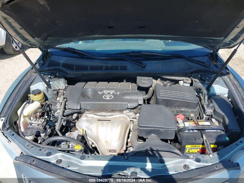 2010 Toyota Camry Le VIN: 4T1BF3EK4AU551573 Lot: 39429775