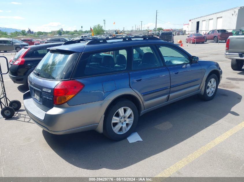 2005 Subaru Outback 2.5I Limited VIN: 4S4BP62C357312483 Lot: 39429776