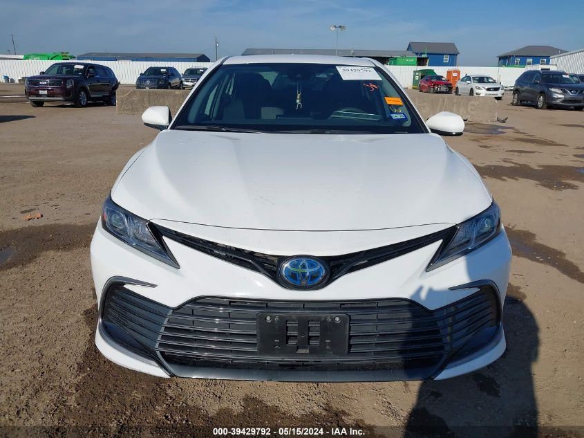 2022 Toyota Camry Le VIN: 4T1C31AK9NU591256 Lot: 39429792