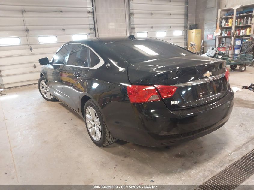 2014 Chevrolet Impala 1Ls VIN: 2G11Y5SL9E9249646 Lot: 39429809