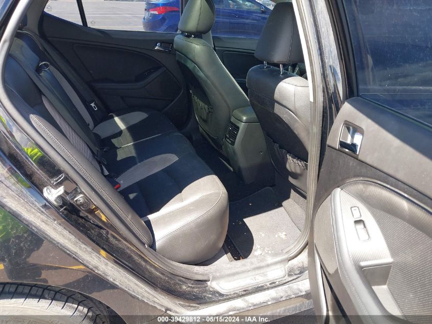 2013 Kia Optima Sx VIN: 5XXGR4A65DG132674 Lot: 39429812