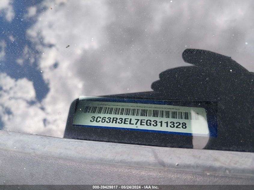 2014 Ram 3500 Laramie VIN: 3C63R3EL7EG311328 Lot: 39429817