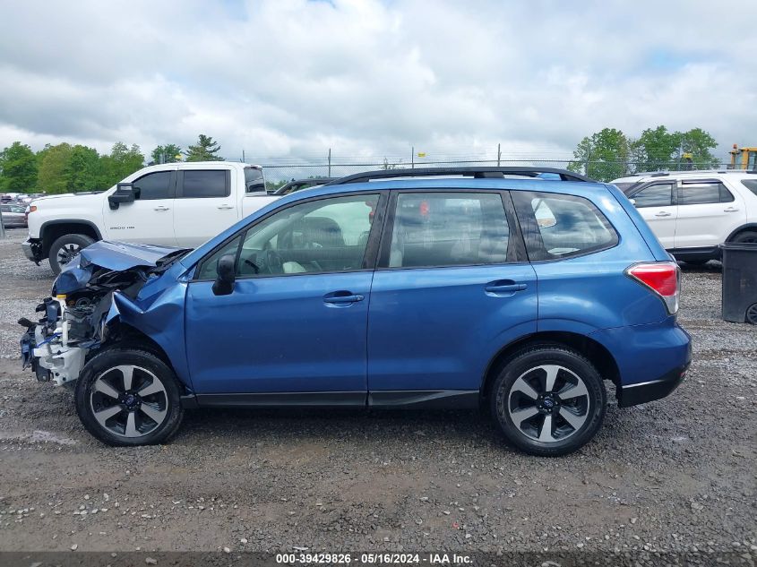 2018 Subaru Forester 2.5I VIN: JF2SJABC1JH496434 Lot: 39429826