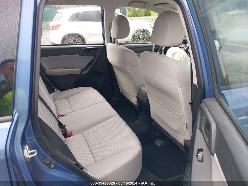 2018 Subaru Forester 2.5I VIN: JF2SJABC1JH496434 Lot: 39429826