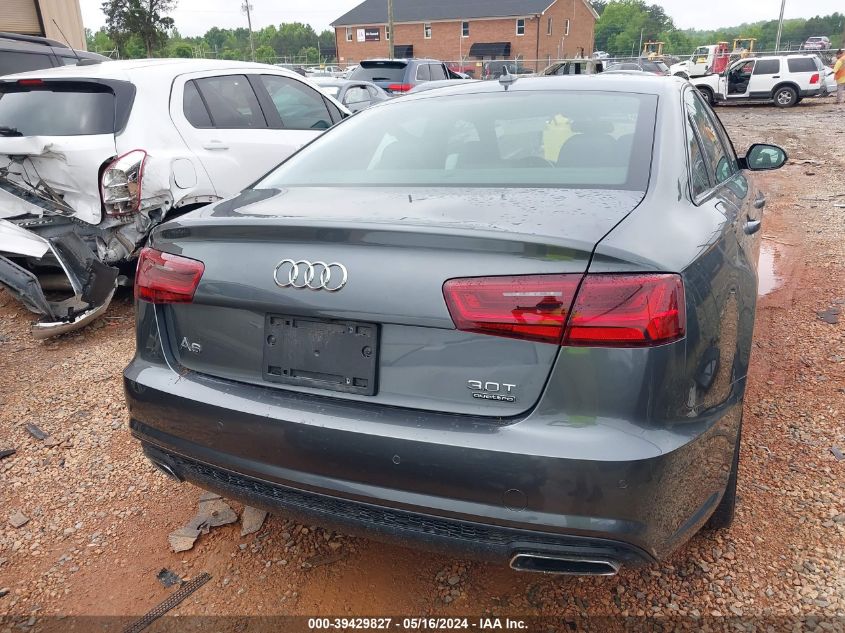 2018 Audi A6 3.0T Premium VIN: WAUG3AFC6JN016881 Lot: 39429827