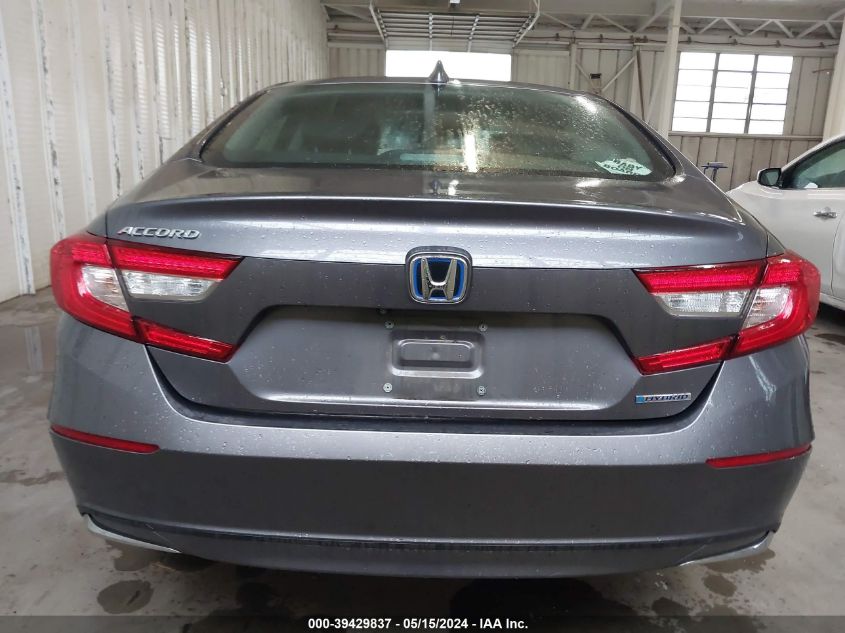 2021 Honda Accord Hybrid VIN: 1HGCV3F12MA007386 Lot: 39429837