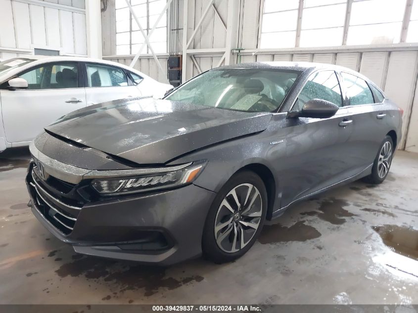 2021 Honda Accord Hybrid VIN: 1HGCV3F12MA007386 Lot: 39429837