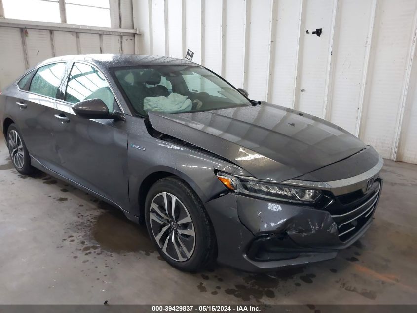 2021 Honda Accord Hybrid VIN: 1HGCV3F12MA007386 Lot: 39429837