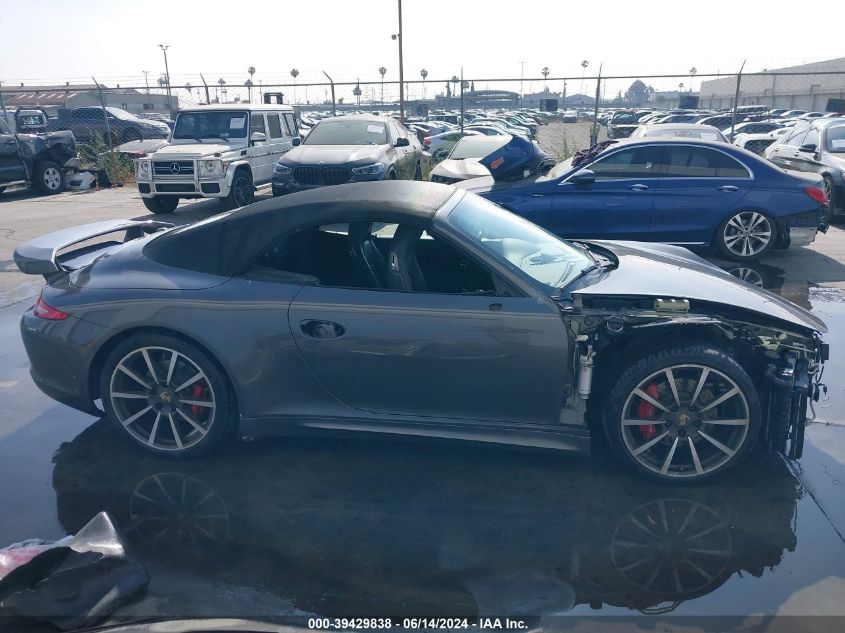 2012 Porsche 911 Carrera S VIN: WP0CB2A92CS154475 Lot: 39429838