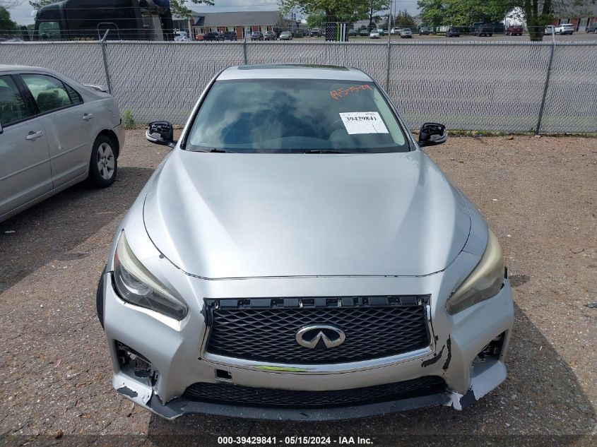 2017 Infiniti Q50 2.0T Sport VIN: JN1CV7AR0HM680221 Lot: 39429841