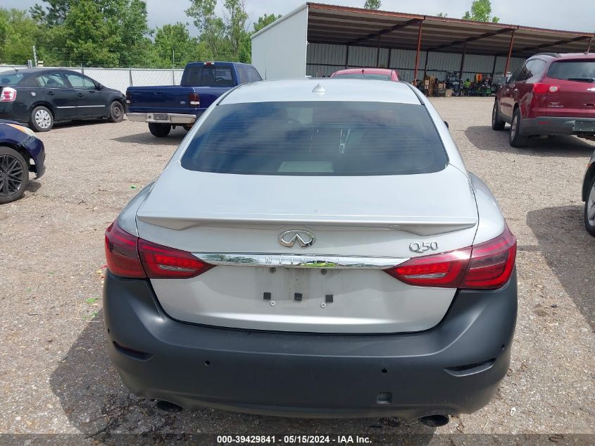 2017 Infiniti Q50 2.0T Sport VIN: JN1CV7AR0HM680221 Lot: 39429841