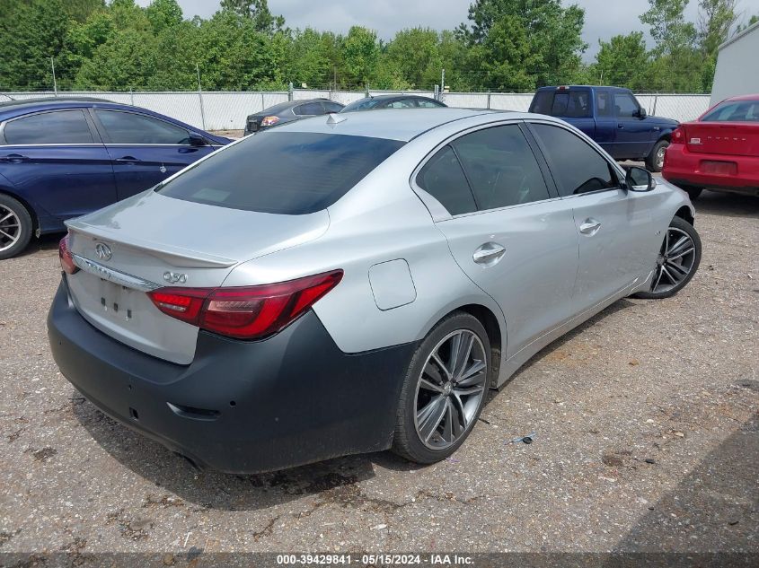 2017 Infiniti Q50 2.0T Sport VIN: JN1CV7AR0HM680221 Lot: 39429841