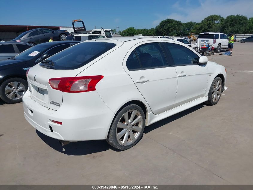 2014 Mitsubishi Lancer Sportback Gt VIN: JA32X8HWXEU003644 Lot: 39429846