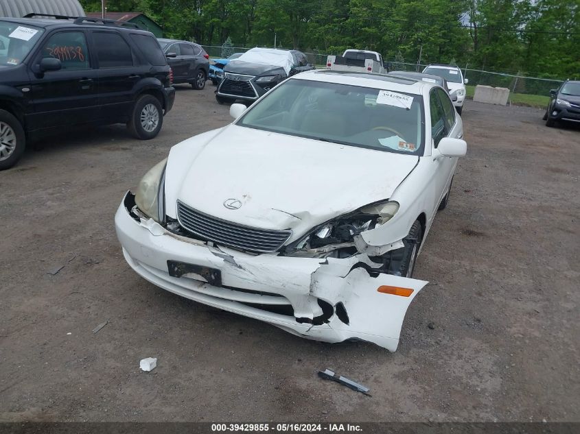 2006 Lexus Es 330 VIN: JTHBA30G065172947 Lot: 39429855