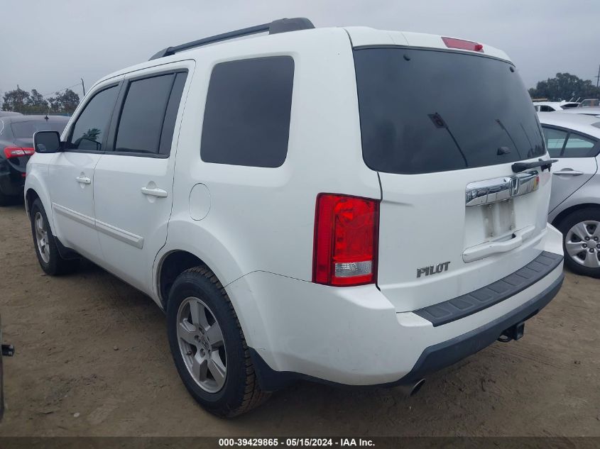 2011 Honda Pilot Ex-L VIN: 5FNYF3H58BB031973 Lot: 39429865