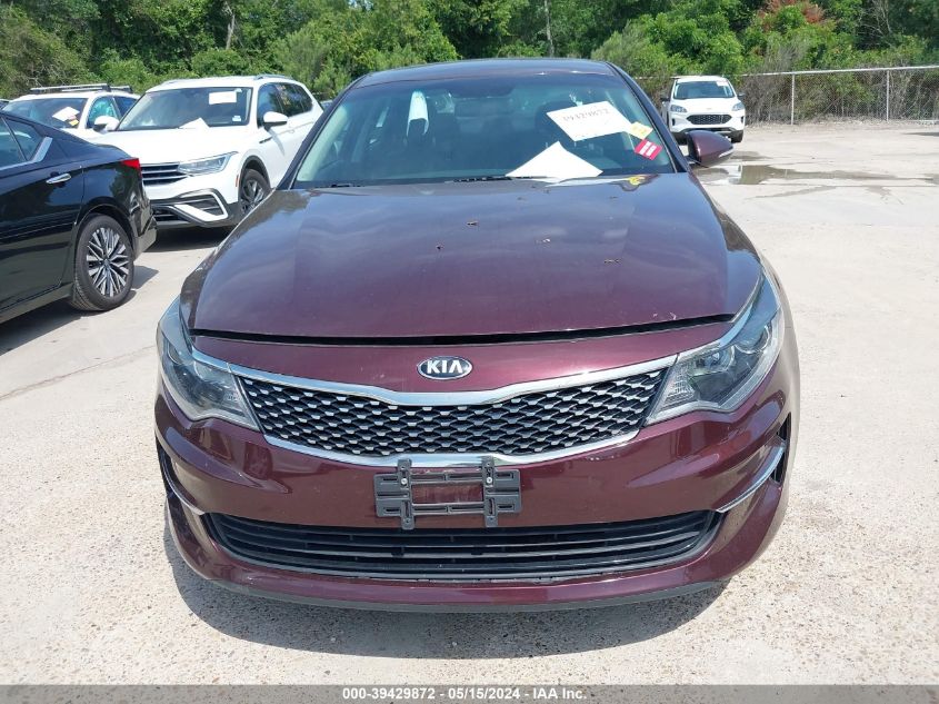 2018 Kia Optima Ex VIN: 5XXGU4L35JG224882 Lot: 39429872