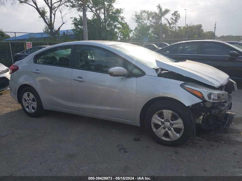 2018 Kia Forte Lx VIN: 3KPFL4A74JE247681 Lot: 39429873