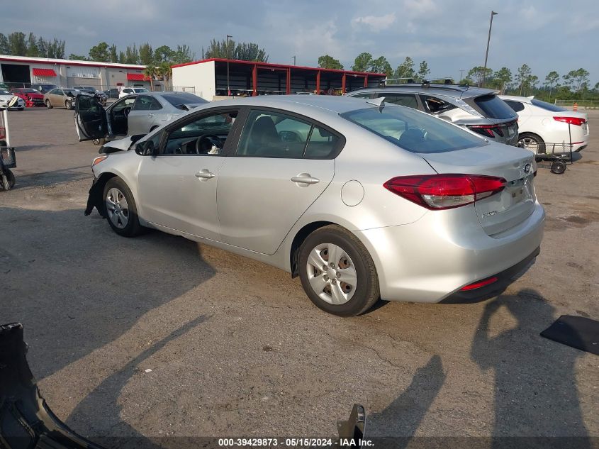 2018 Kia Forte Lx VIN: 3KPFL4A74JE247681 Lot: 39429873