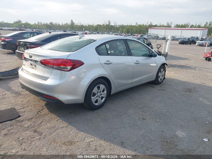 2018 Kia Forte Lx VIN: 3KPFL4A74JE247681 Lot: 39429873