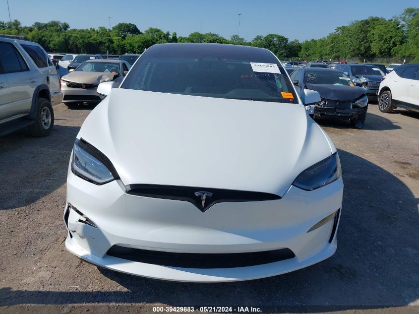 2023 Tesla Model X VIN: 7SAXCBE53PF405838 Lot: 39429883