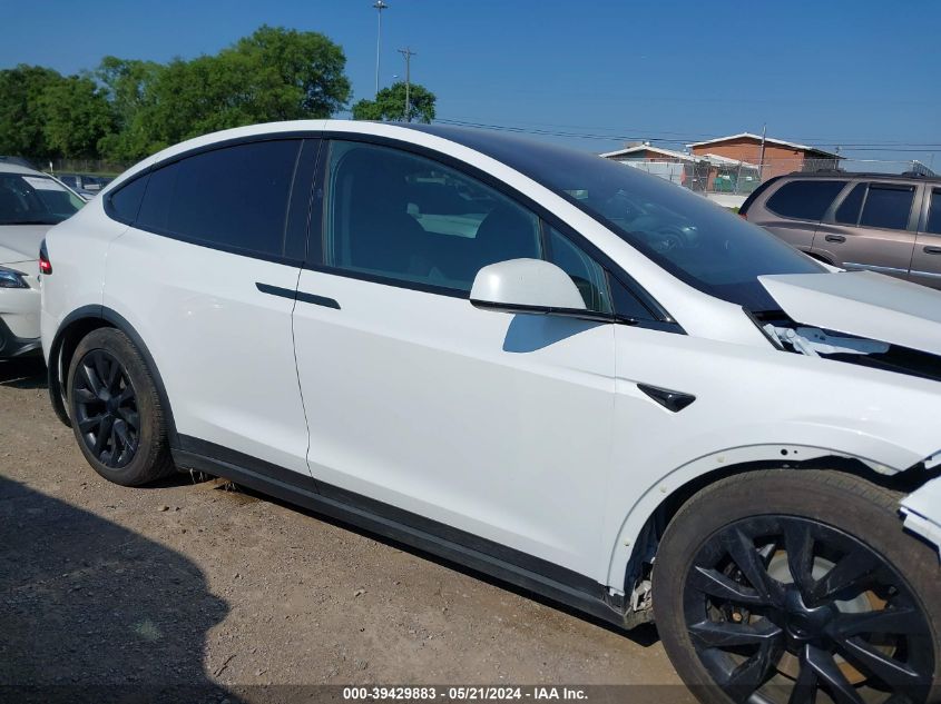 2023 Tesla Model X VIN: 7SAXCBE53PF405838 Lot: 39429883