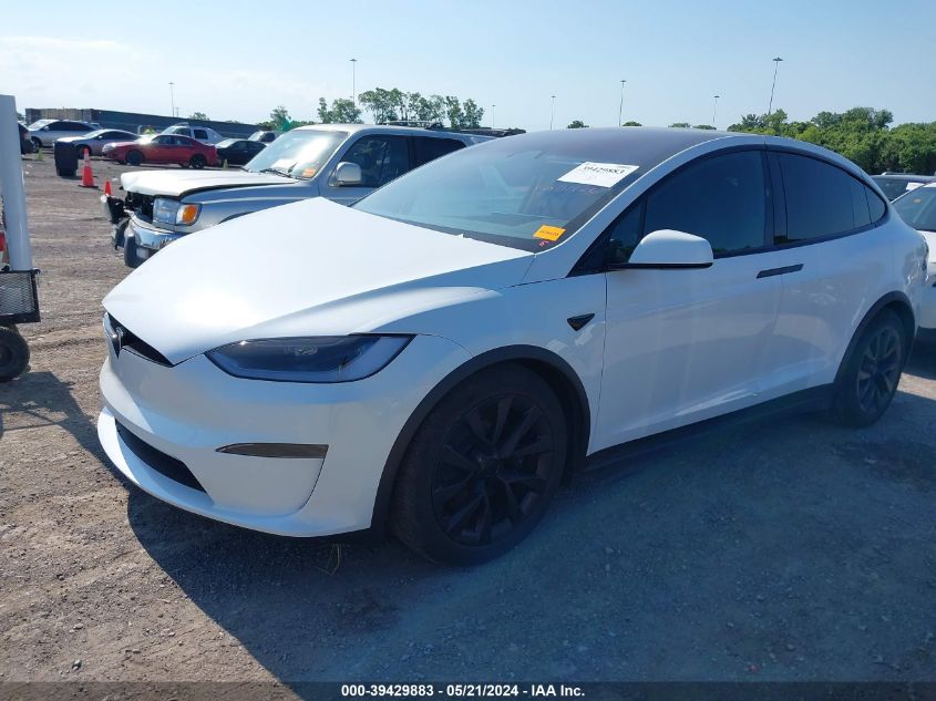 2023 Tesla Model X VIN: 7SAXCBE53PF405838 Lot: 39429883