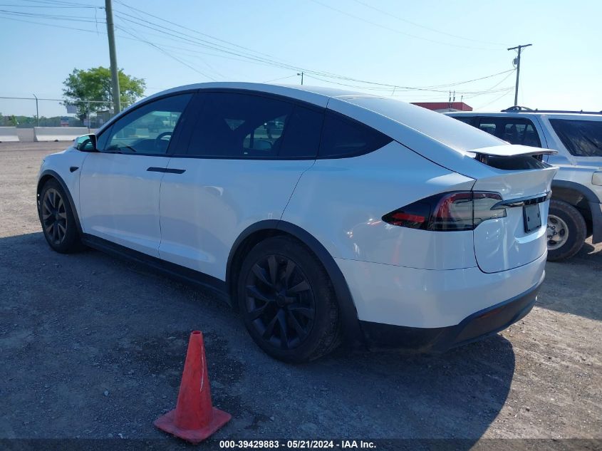 2023 Tesla Model X VIN: 7SAXCBE53PF405838 Lot: 39429883