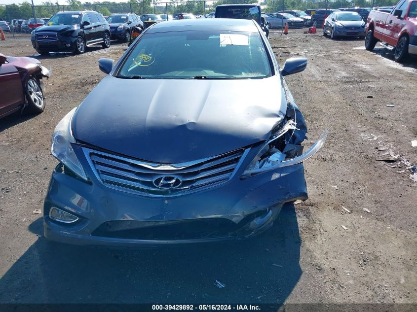 2013 Hyundai Azera VIN: KMHFH4JG6DA199105 Lot: 39429892