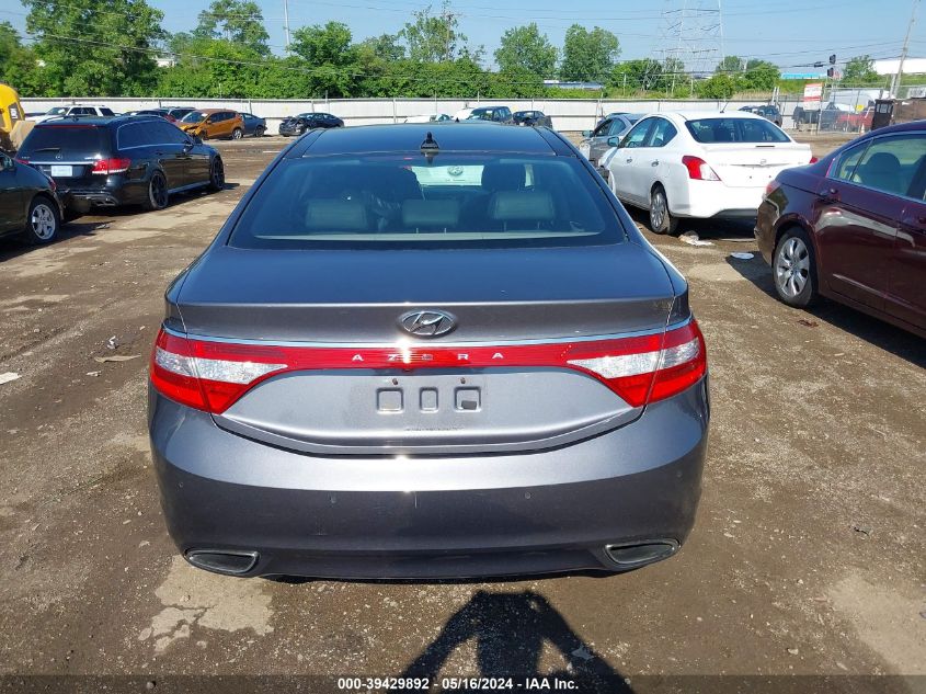 2013 Hyundai Azera VIN: KMHFH4JG6DA199105 Lot: 39429892